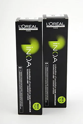 Краска для волос Loreal Inoa 8.34, набор из 2 шт. (2 x 60 г) No brand