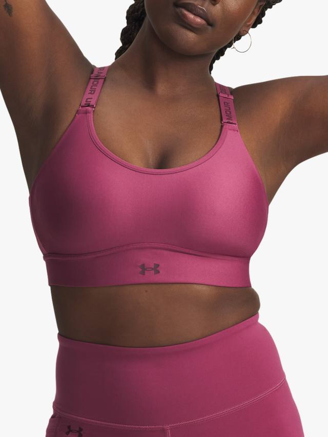 

Бюстгальтер спортивный Infinity Mid 2.0 с мягкими вставками Under Armour, Dusk / Dark Maroon