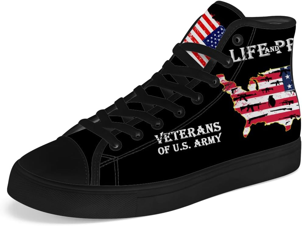 

Мужские кеды Chebing для ветеранов с высоким верхом из холщовой ткани, кроссовки на высокой подошве, шнуровка, повседневная обувь, черный