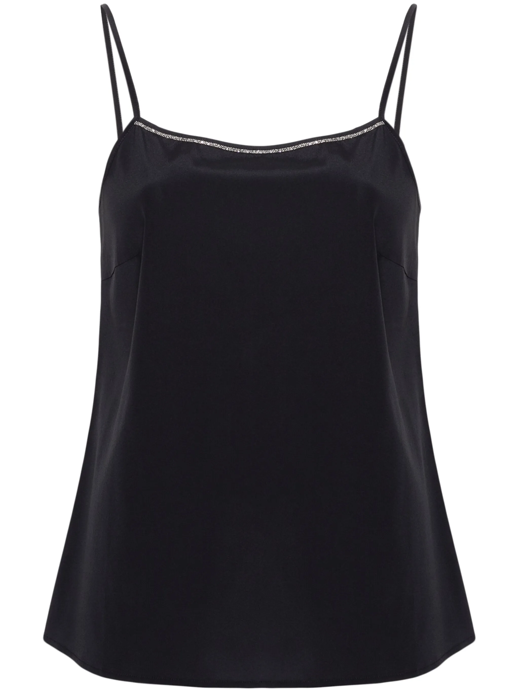 

Топ на тонких бретелях Peserico, синий