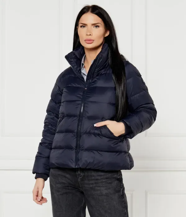 Пуховая куртка relaxed fit Tommy Hilfiger, темно-синий