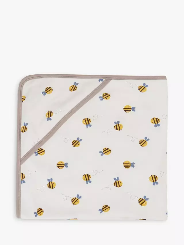 

Одеяло Frugi Baby Little Hug Buzzy Bee Hooded, разноцветный