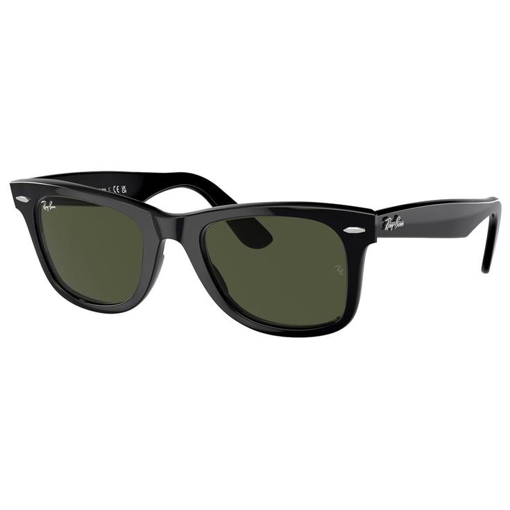 

Солнцезащитные очки rb2140 original wayfarer classic полированные черные зеленые g-15 - 50 Ray Ban