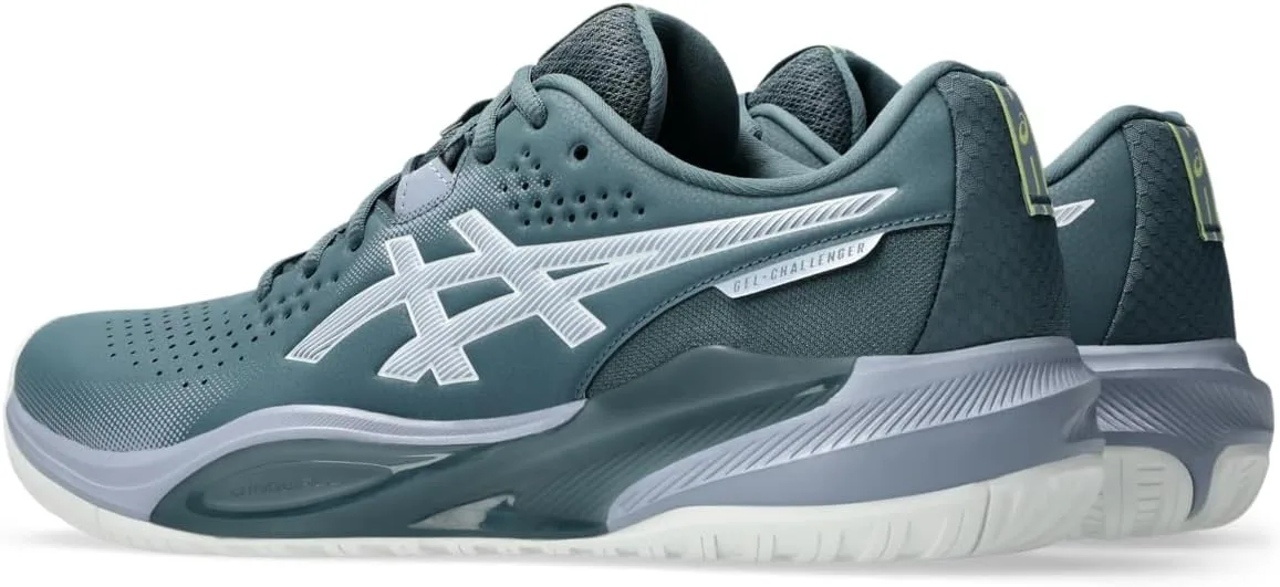 Мужские теннисные кроссовки ASICS Gel-Challenger 15, серый синий — фото 3