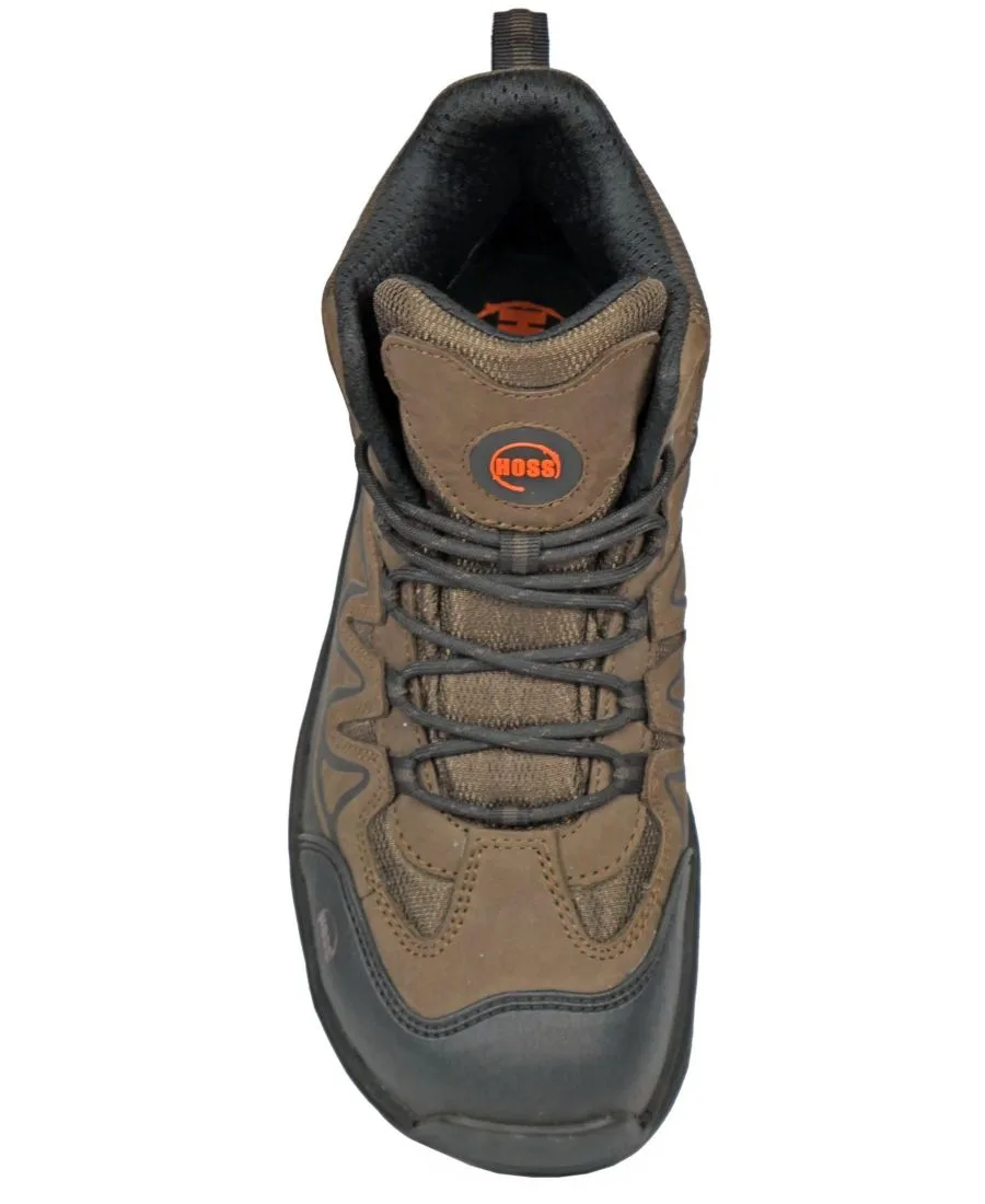 Мужские рабочие ботинки Eric Hi с мягким носком на танкетке Hoss Boot Company, коричневый — фото 4