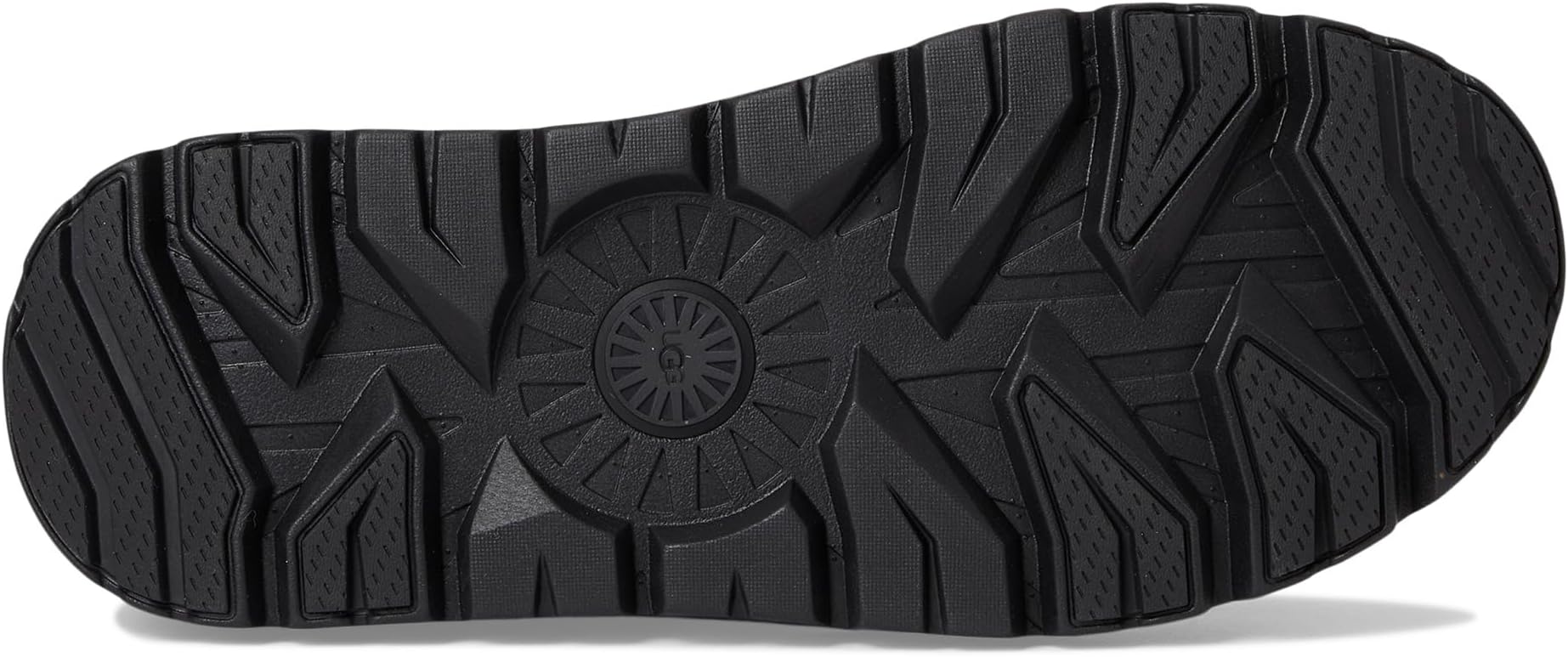 Мужские ботинки UGG Classic Ultra Mini Weather Hybrid замшевые с резиновой подошвой, черный — фото 3
