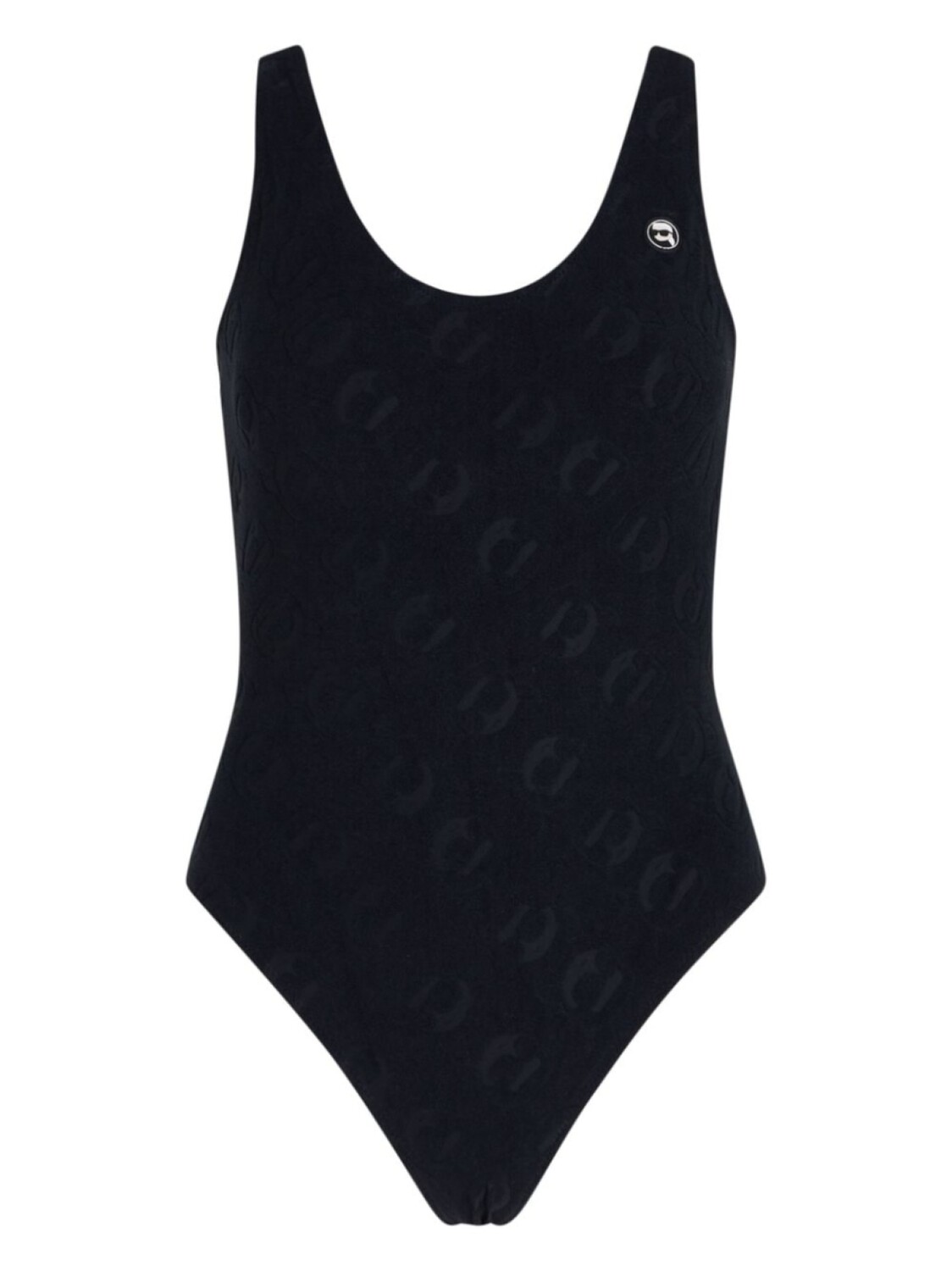 

Karl Lagerfeld купальник Ikonik 2.0 с логотипом, черный