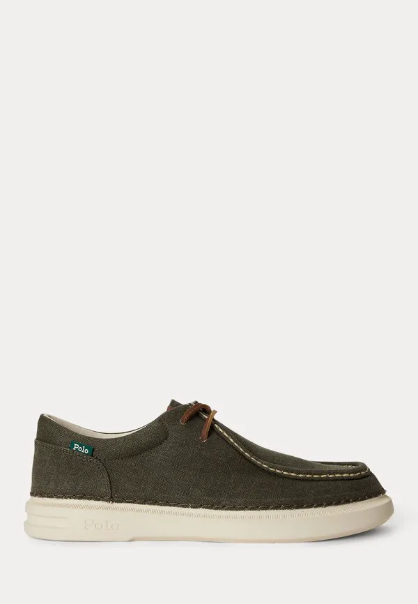 Повседневные кроссовки rlite из выстиранной парусины с шнуровкой. Polo Ralph Lauren, Olive