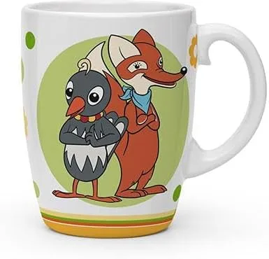 Trötsch Unser Sandmännchen детская кружка Fox and Magpie чашка для кофе и чая подарок белая TROTSCH — фото 2