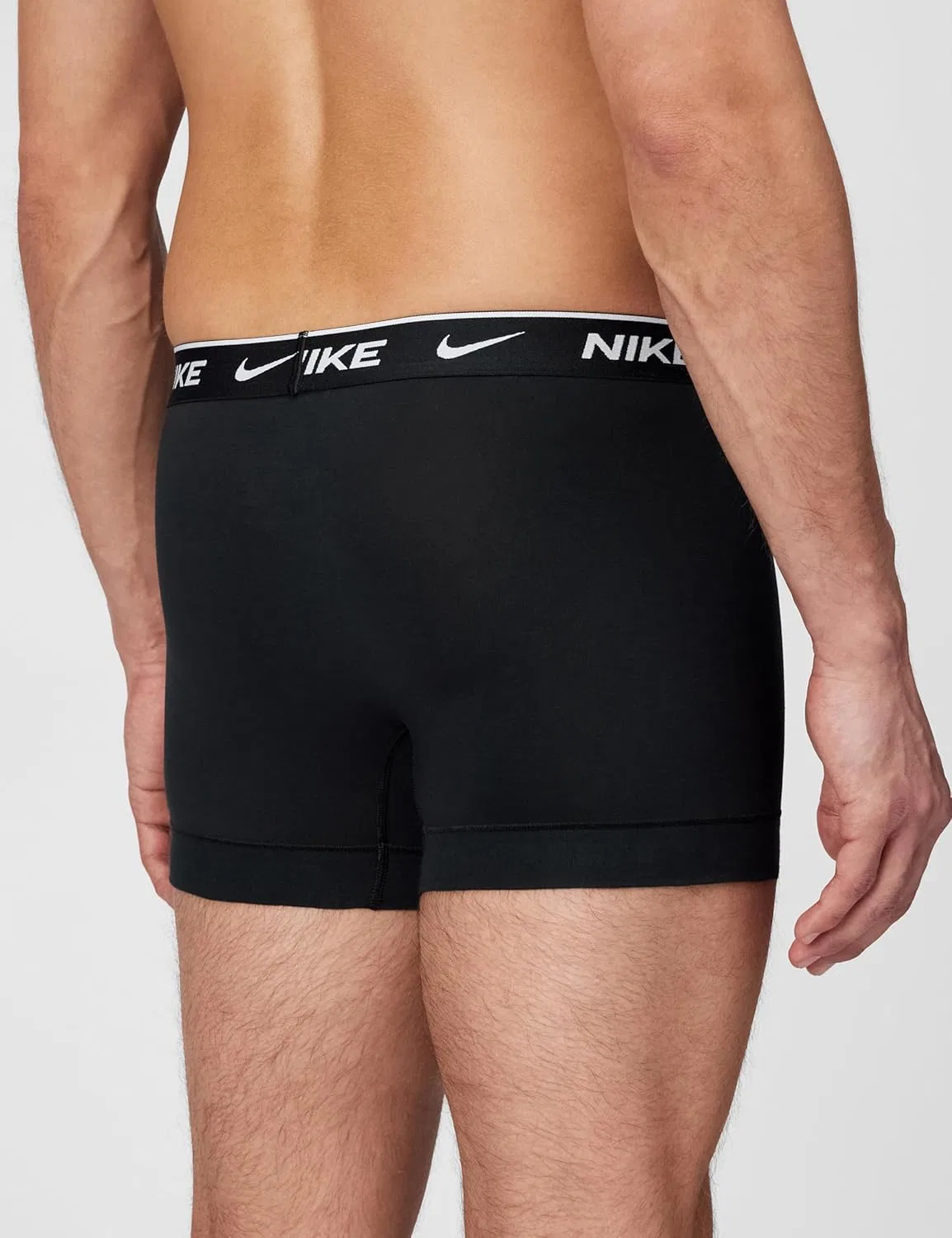 Боксеры, дышащий хлопок, Nike, черный — фото 3