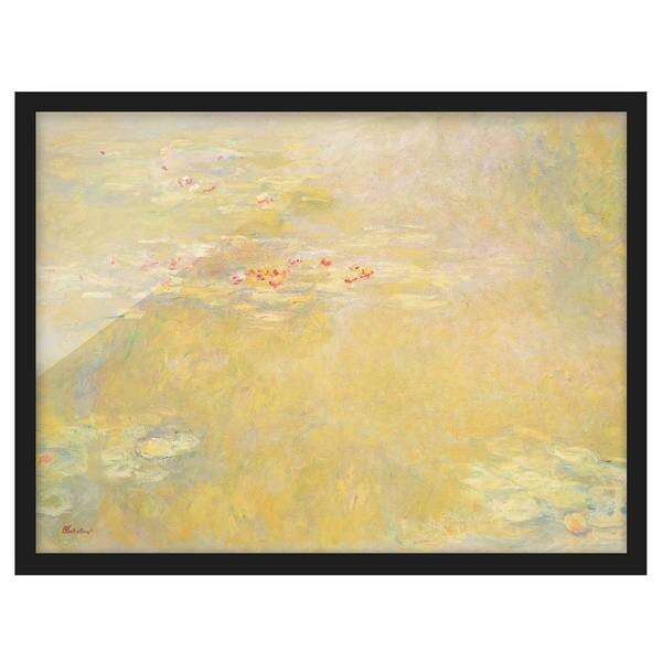 

Картина Bilderwelten Claude Monet Seerosenteich I, желтый