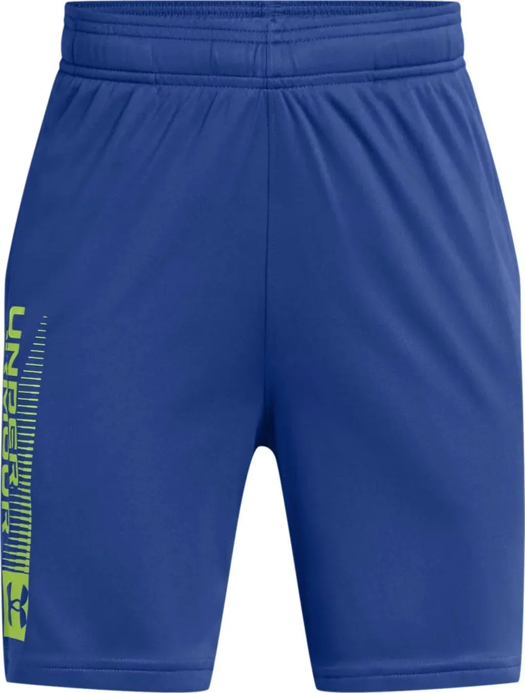 Детские шорты Under Armour с логотипом Tech Wordmark, (432) Tech Blue//Morph Green