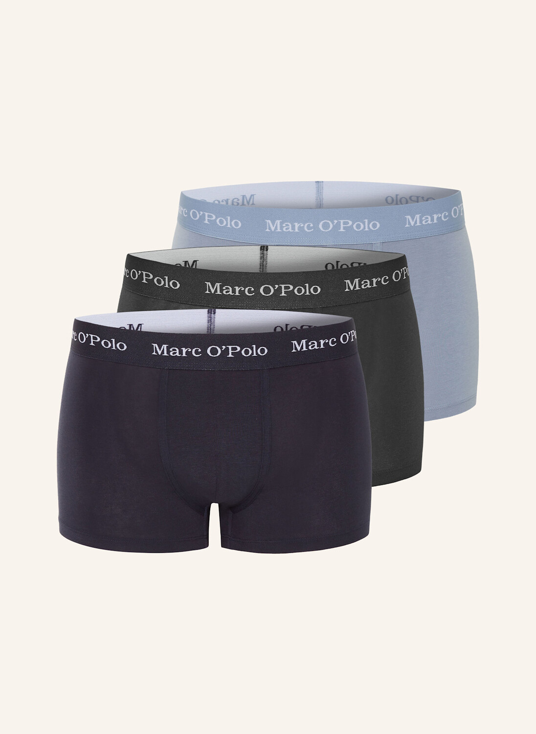 

3 пары боксеров Marc O'Polo, синий