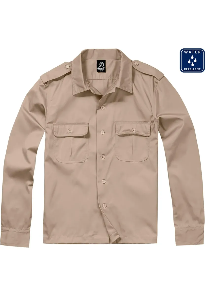 

Рубашка с длинными рукавами Brandit " Brandit Men's US Shirt" (1 шт.), бежевый