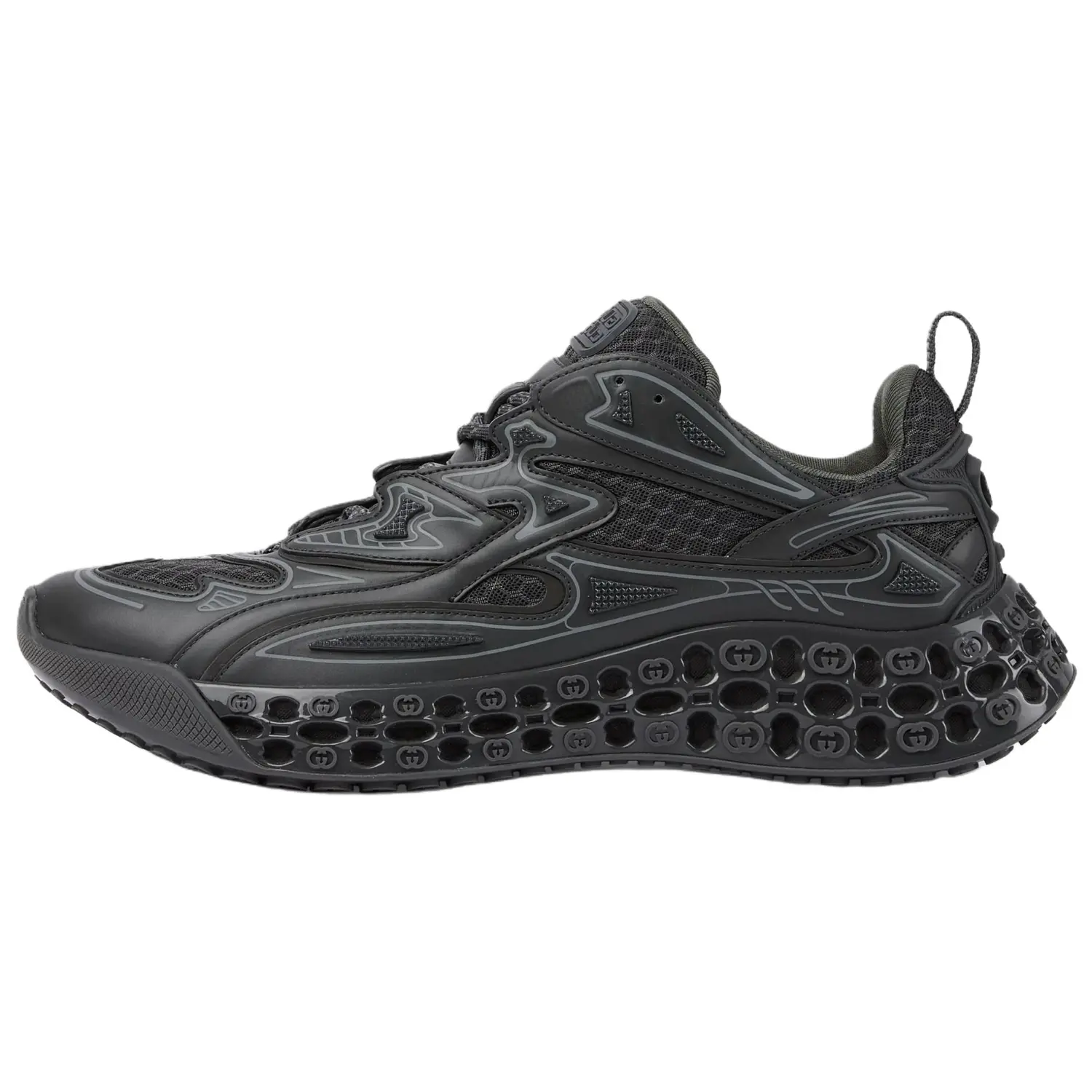 

Gucci Мужские низкие повседневные кроссовки Cub3d, черный