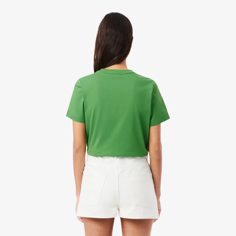 Футболка Lacoste Soft Branding, весенняя зелень — фото 3