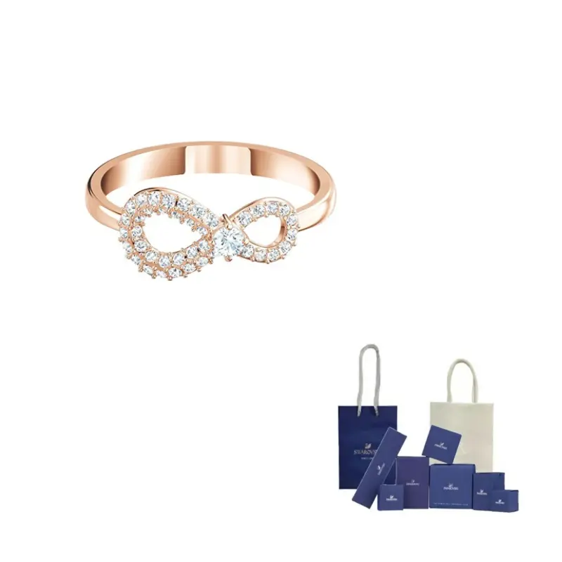 

Swarovski Кольца Infinity Alloy Rings, женские, из розового золота