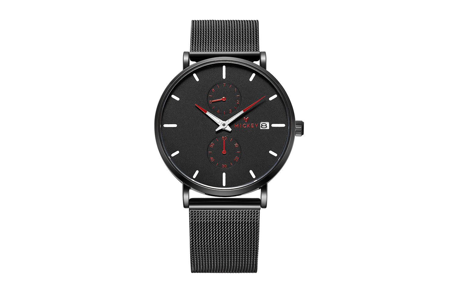 

Disney Часы Quartz Movement Watch Men's Watch Black Dial MK 12062B3