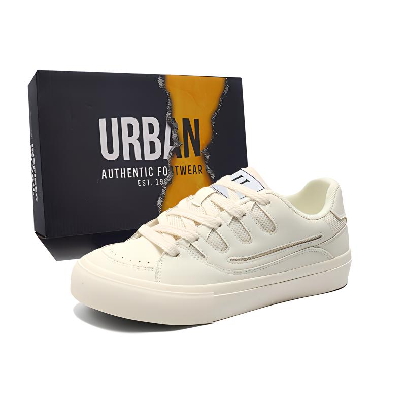 

URBAN AUTHENTIC Мужские низкие кеды бежевые, цвет Beige