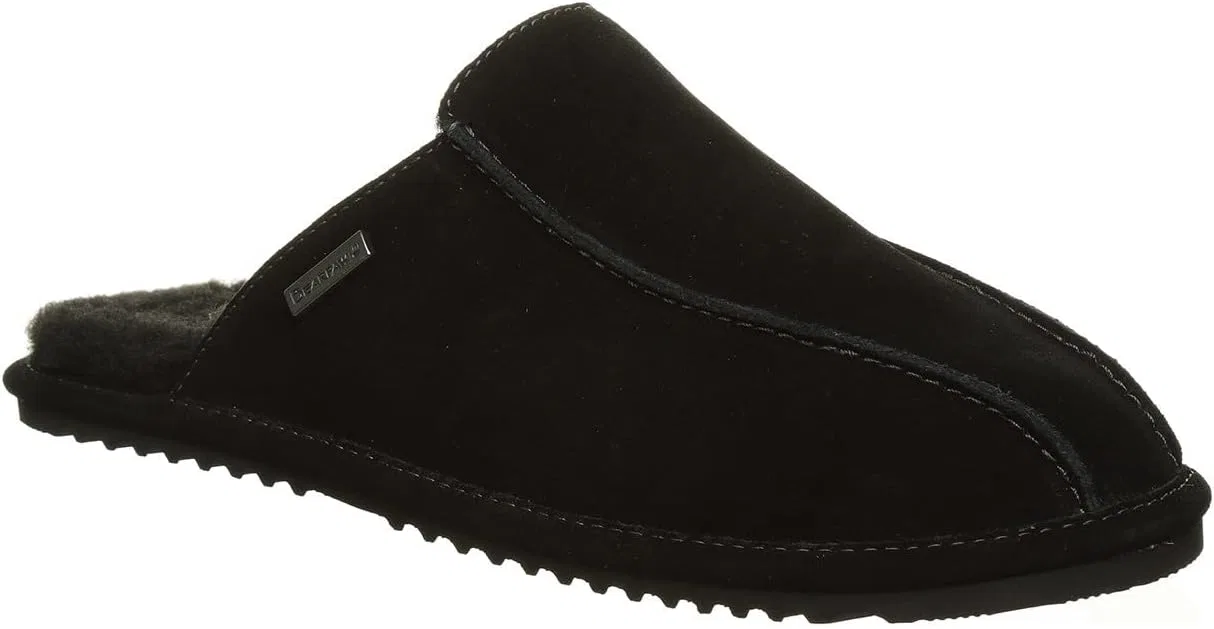 Мужские тапочки BEARPAW Pierre, разные цвета | Мужская обувь | Удобные и легкие, Black Ii