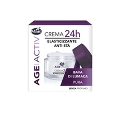 

Ageactiv 24h Эластичный антивозрастной крем для лица с экстрактом улитки - 50 мл Matt Matt