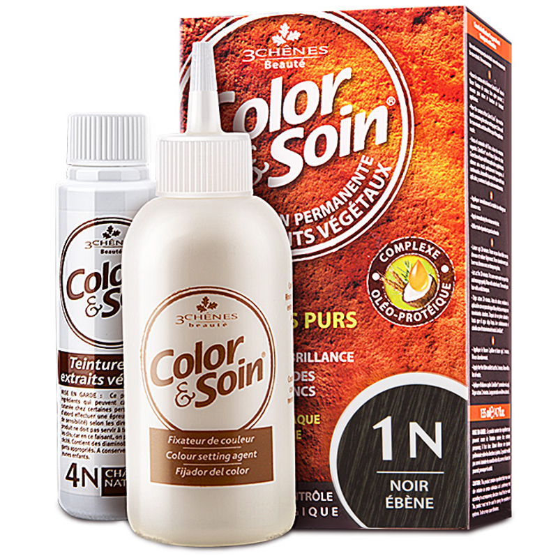 Краска для волос Les 3 Chênes Color & Soin, 5N Wheat Gold — фото 3