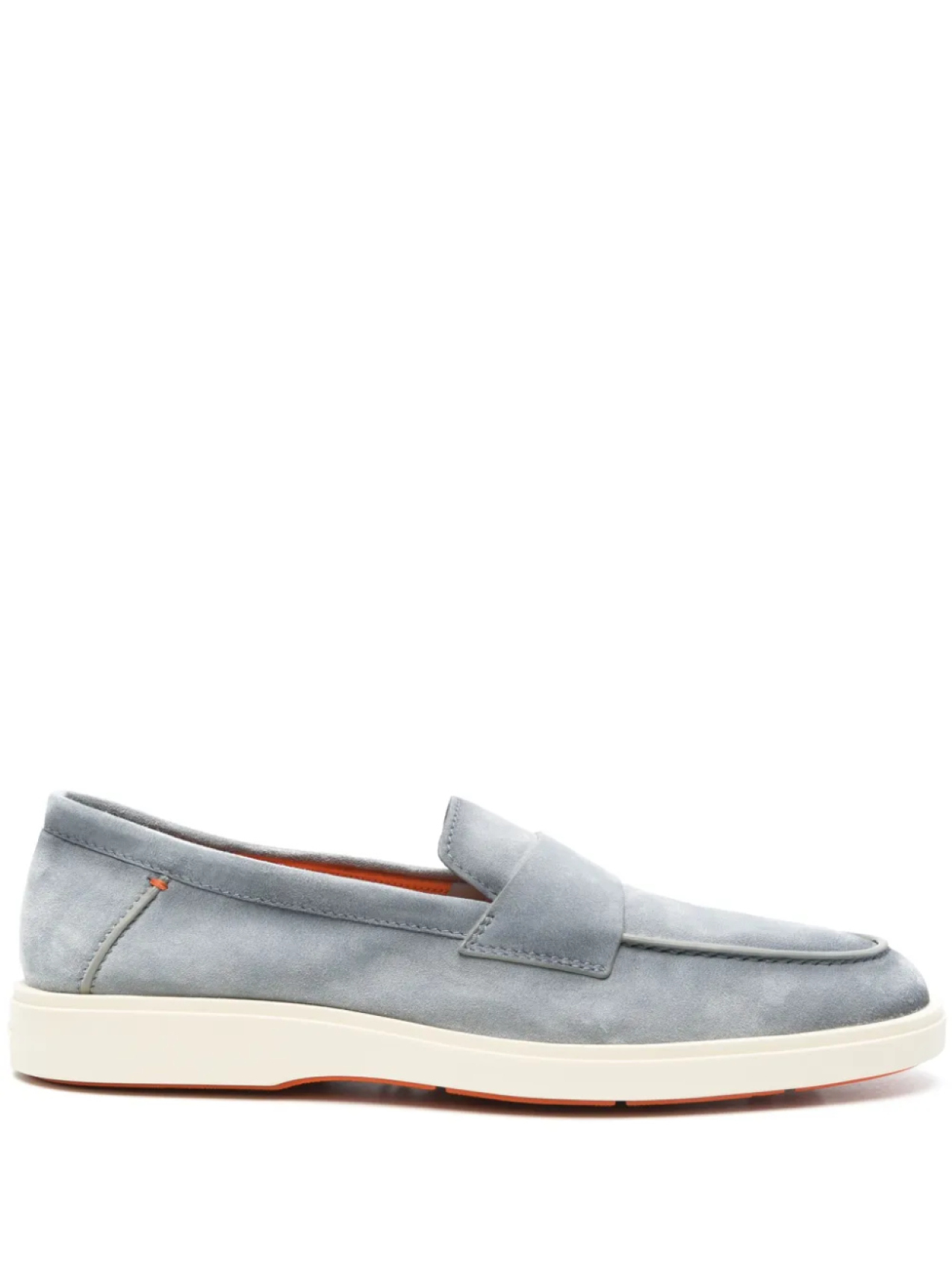 

Замшевые мокасины Santoni, синий