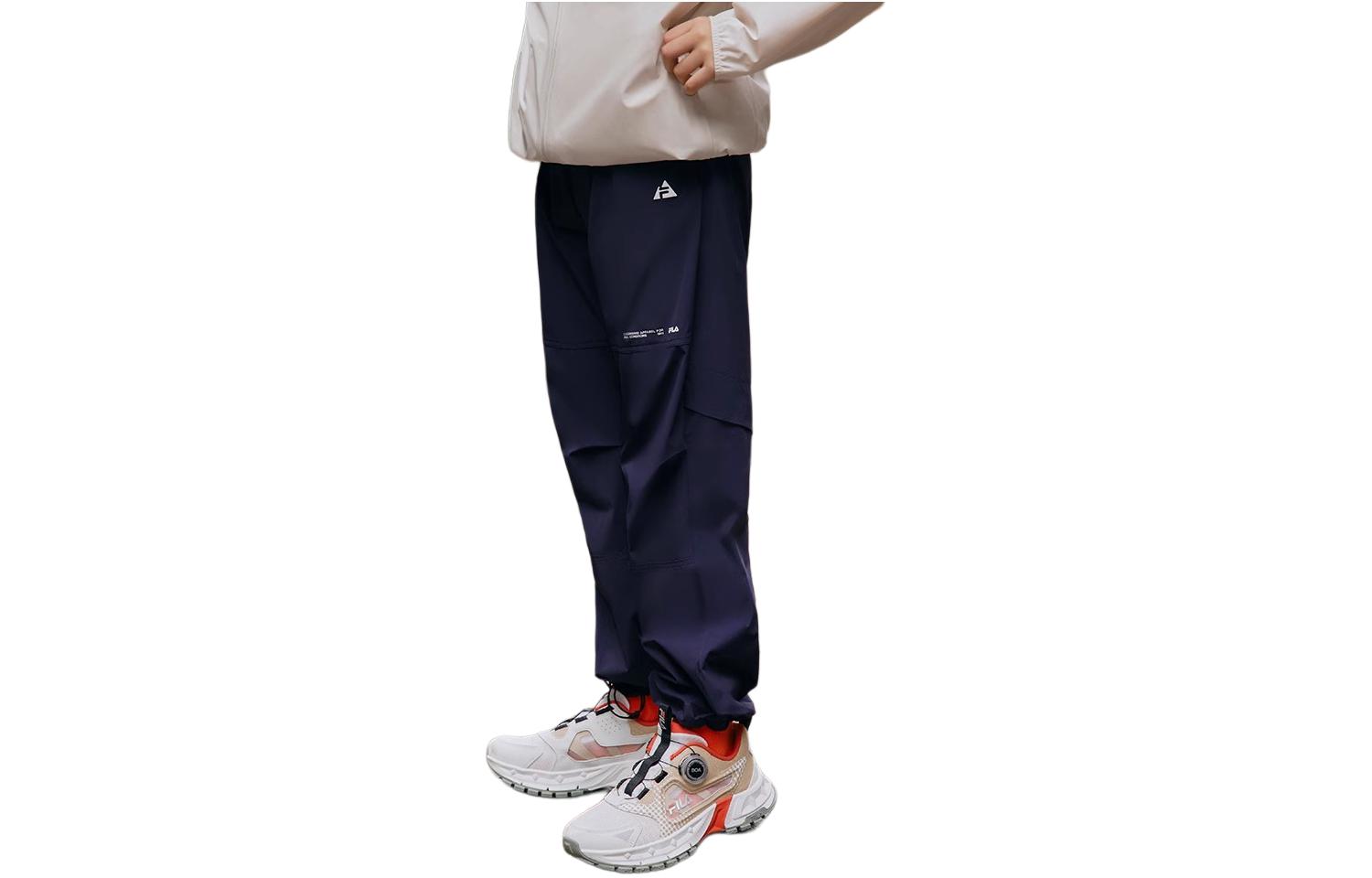 Детские спортивные штаны FILA KIDS, королевский синий — фото 2