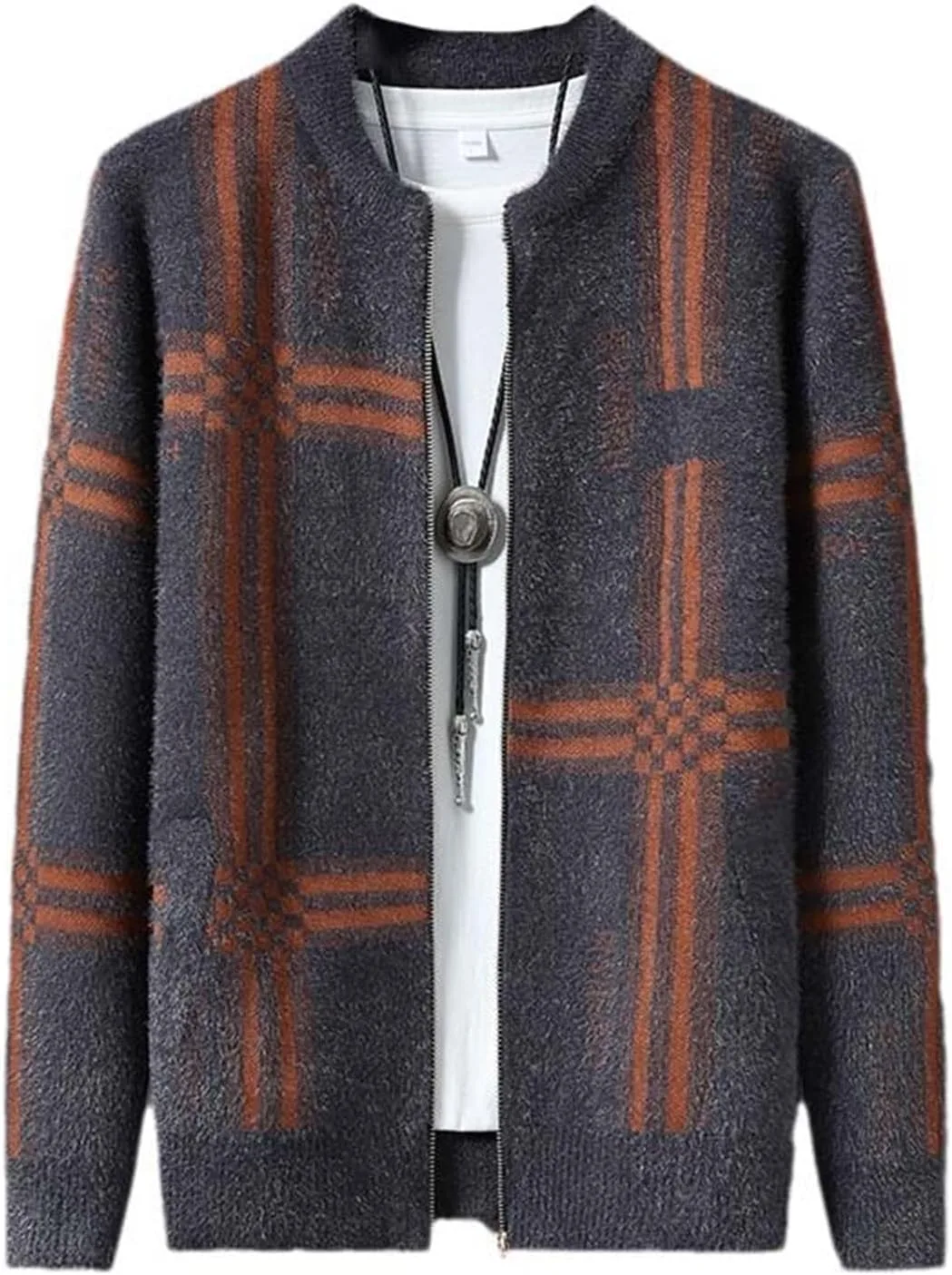 

Трендовая осенне-зимняя кашемировая толстовка мужская Casual Loose Thick Warm MQMYJSP