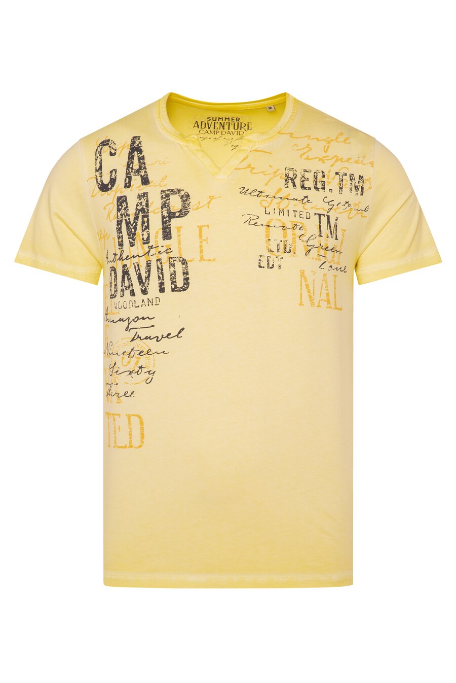 

Футболка CAMP DAVID, Yellow/Light yellow