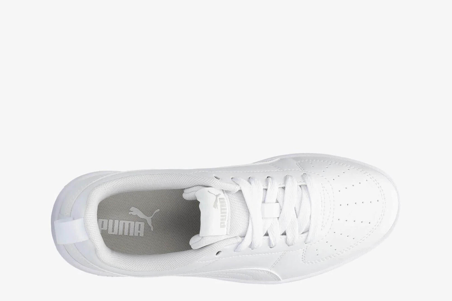 Кроссовки Rickie Jr на шнуровке Puma, белый — фото 4