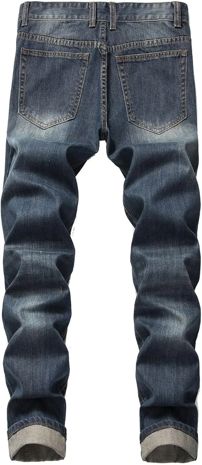 Джинсы зауженные, джинсы для мужчин, Navy Blue — фото 2
