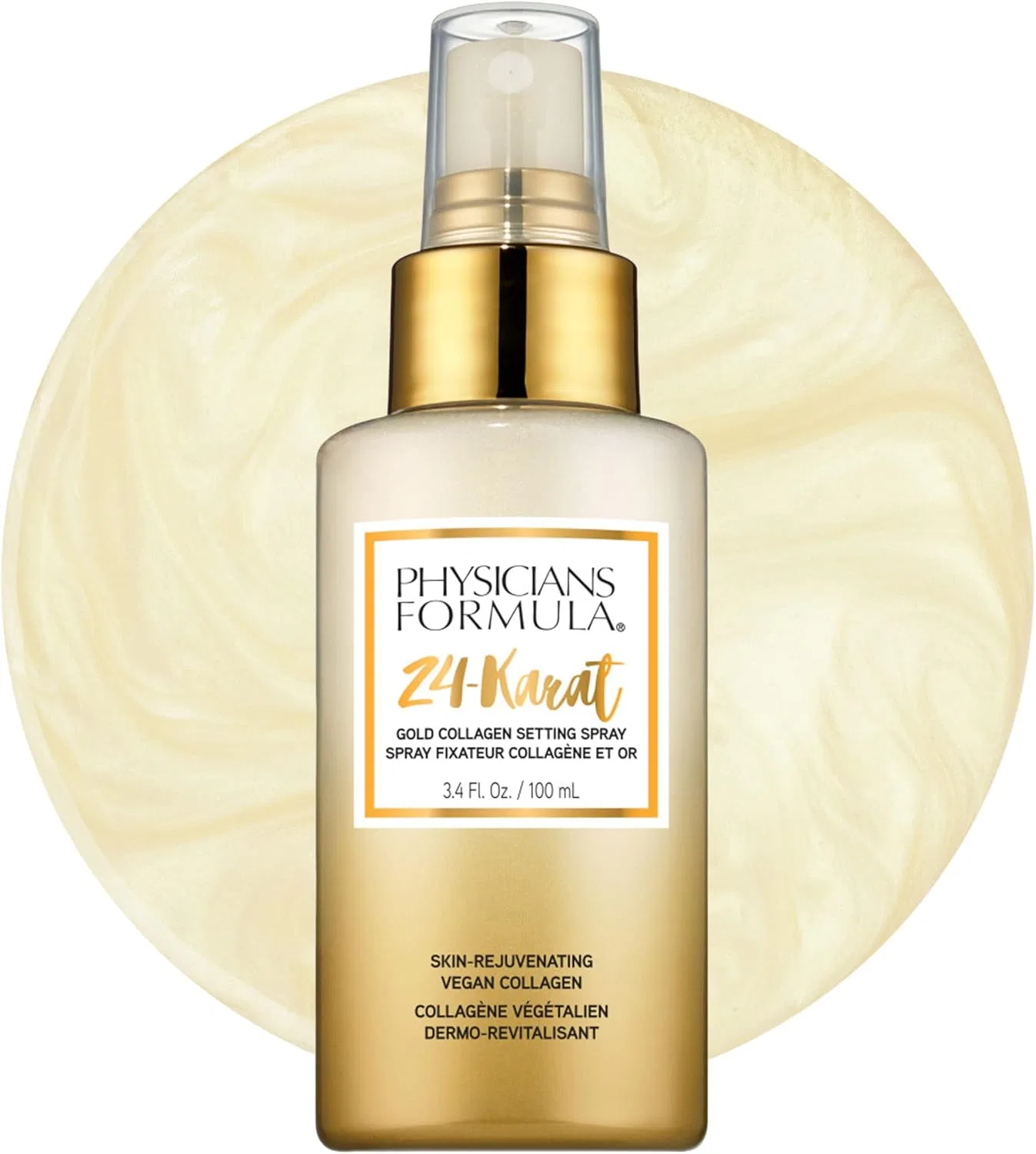 Спрей для лица с коллагеном и 24-каратным золотом Physicians Formula, 100 мл