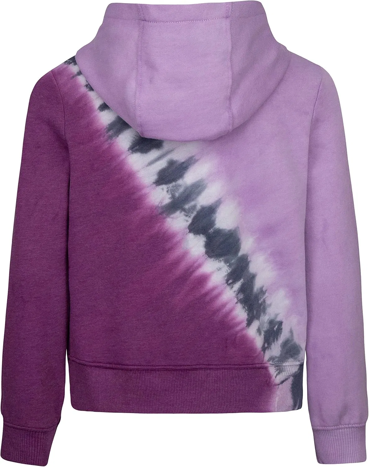 Худи для девочек с принтом tie dye, Hurley, в комплекте с повязкой для волос, Arctic Pink — фото 2