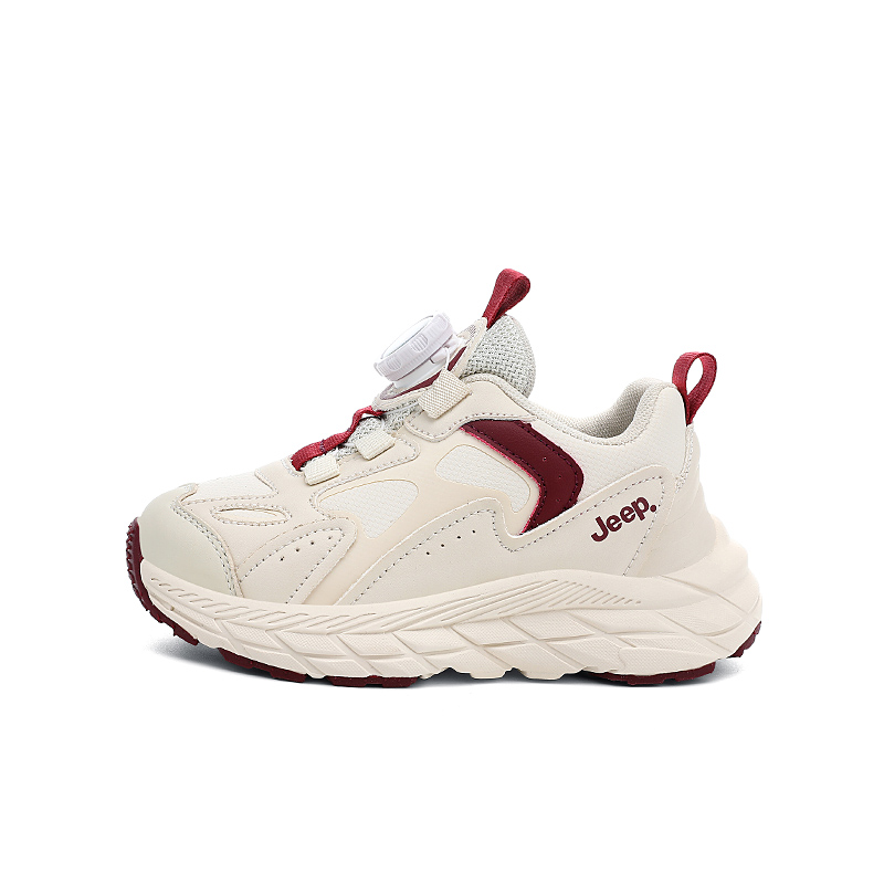 

Беговые кроссовки low top для детей, ангора ред, с амортизацией, терморегуляцией, увеличенной высотой, легкие и устойчивые к истиранию Jeep, angora красный