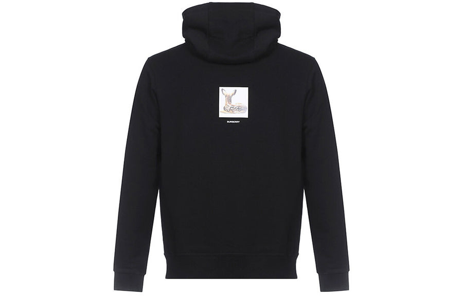 Худи Burberry Printing Cotton Unisex, желто-коричневый — фото 2