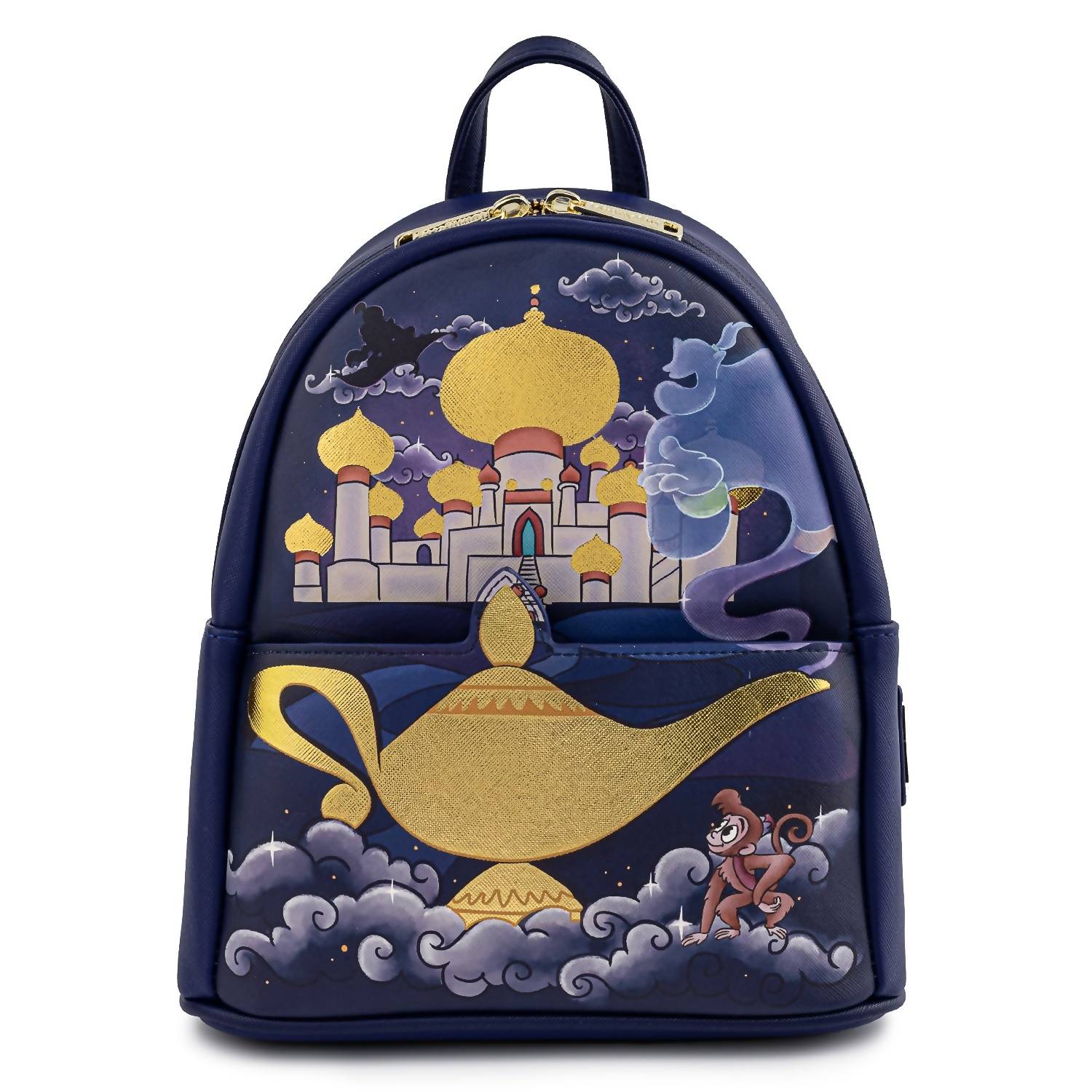 

Женский мини-рюкзак Disney Jasmine Castle в фиолетовом цвете Loungefly