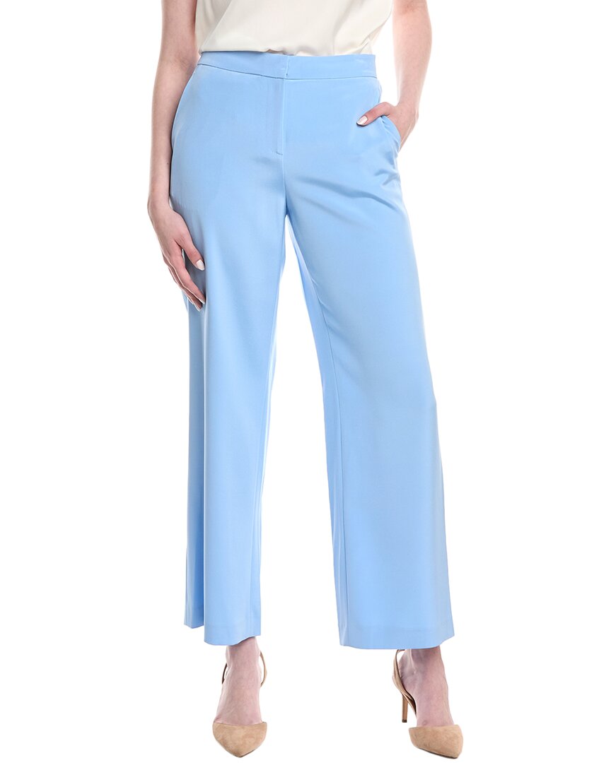 

Lafayette 148 New York Sullivan Брюки из смесового шелка, синий