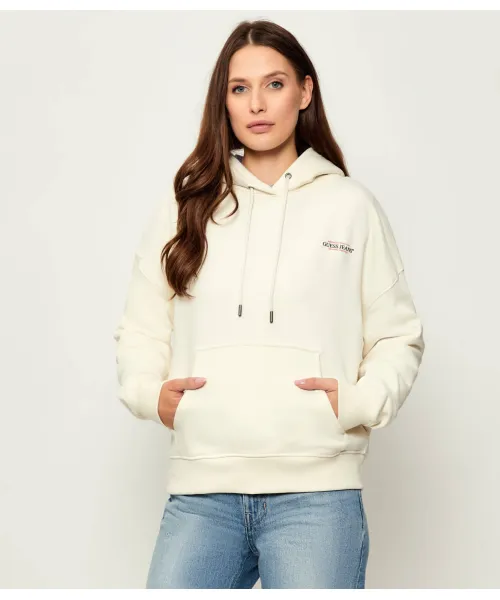 

Толстовка Oversize fit Guess Jeans, бежевый