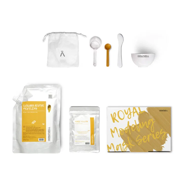 Маска для лица DERMABELL — Смываемая Gold Dewy Soft Film увлажняющая, 550 г — фото 3