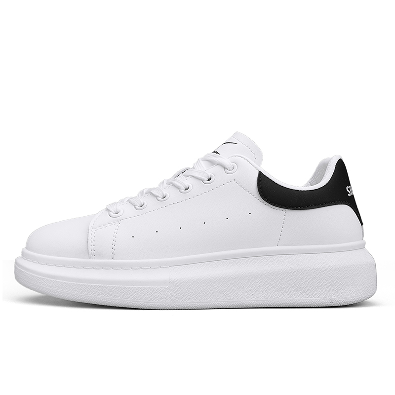 

RENBEN Легкие низкие кроссовки для скейтбординга, увеличивающие рост, мужские, белые, черные