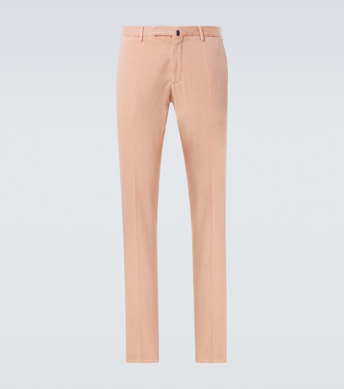 

Узкие хлопковые брюки Slowear, Rust