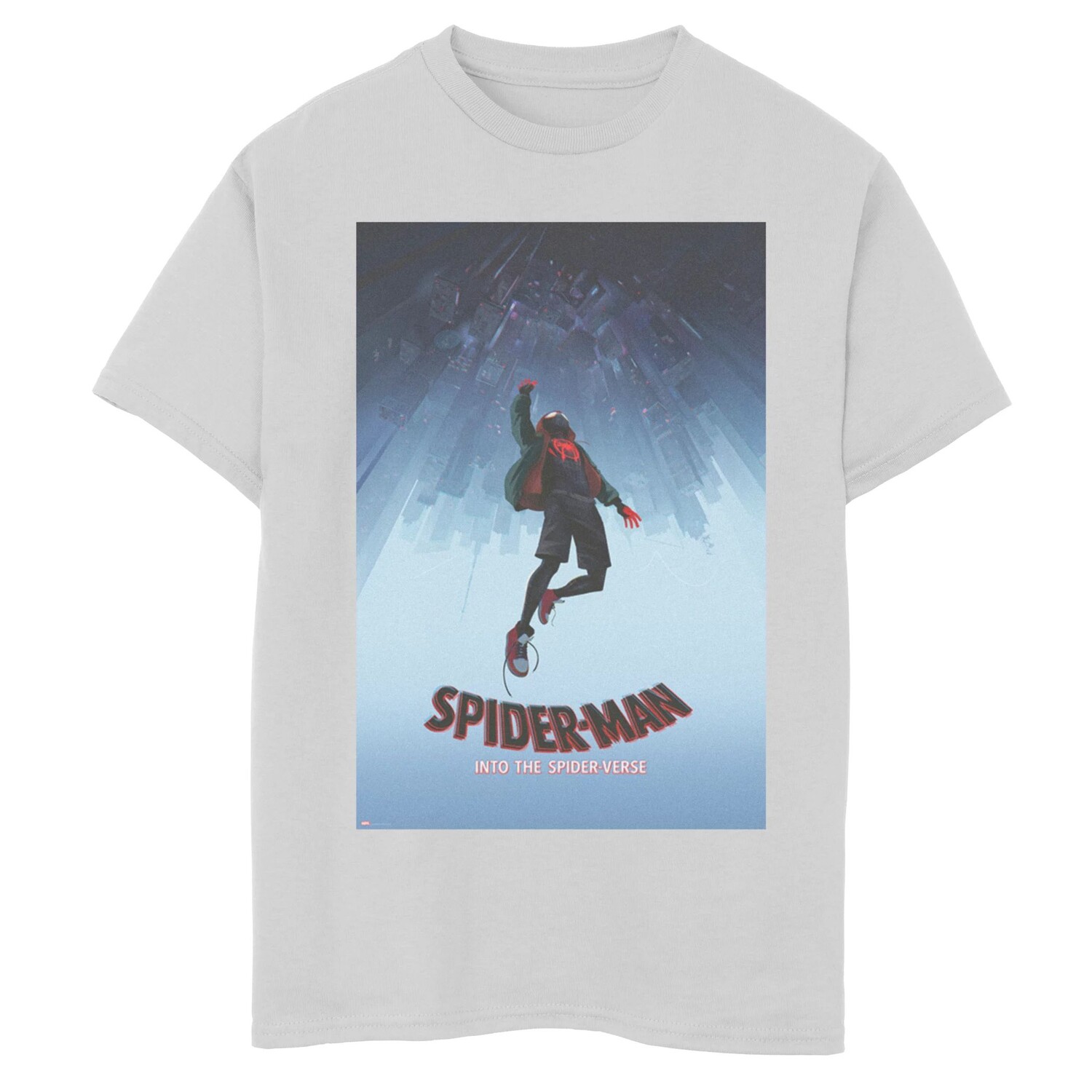 

Футболка с рисунком Marvel Spider-Verse для мальчиков 8–20 лет Licensed Character