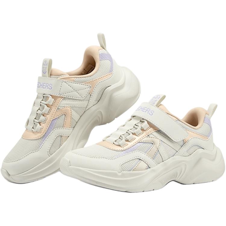 Низкие кроссовки для девочек SKECHERS GIRLS для детей Skechers Kids, бежевый — фото 3