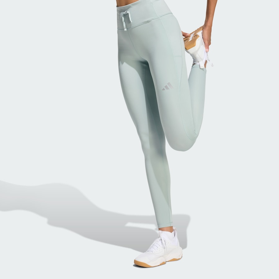 Узкие спортивные брюки ADIDAS PERFORMANCE Essentials, мятный — фото 4