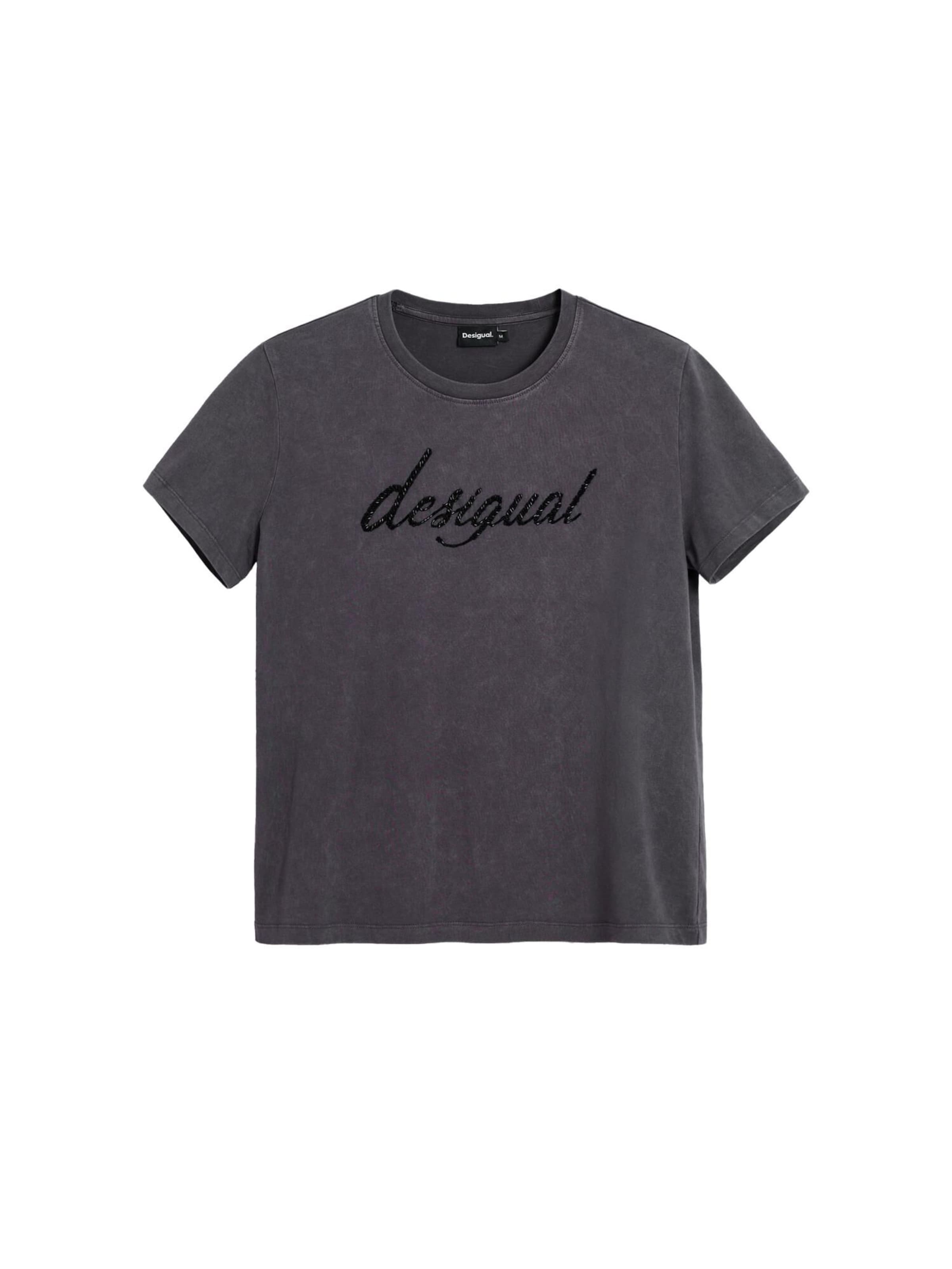 

Desigual Футболка в темно-сером цвете