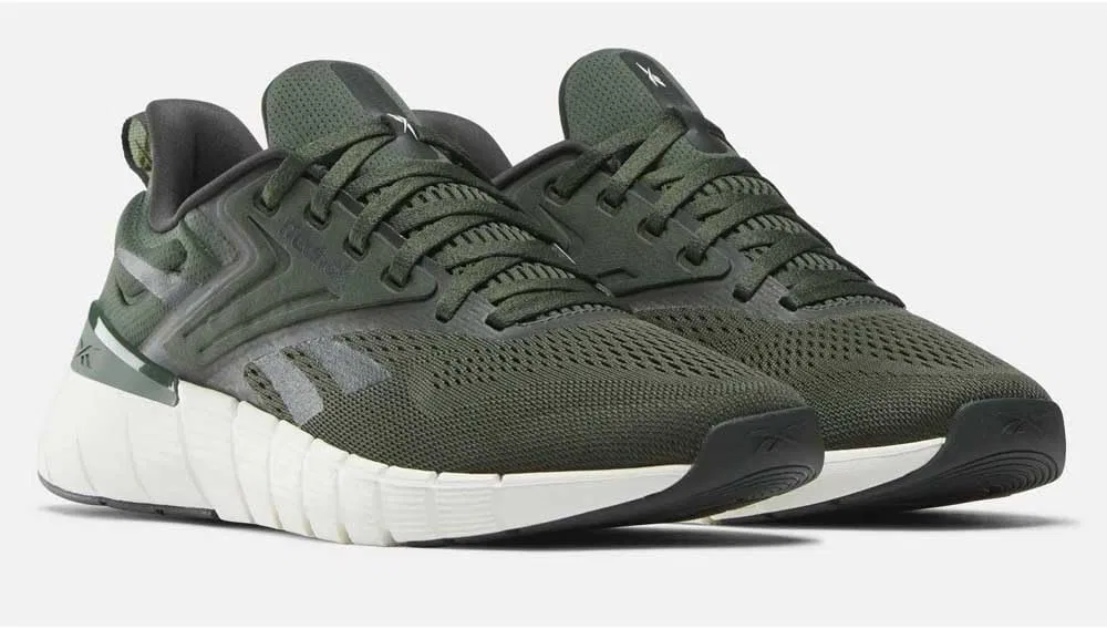 Reebok Мужские кроссовки Nano GymSneaker, Grit Green Grey 6 Chalk — фото 3