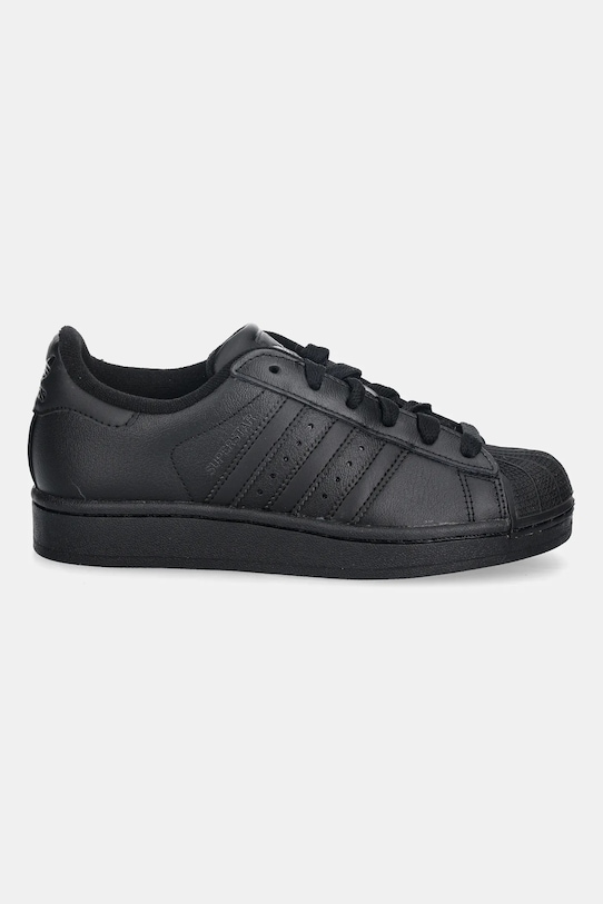 Кожаные кроссовки Superstar II Adidas Originals,  черный — фото 2