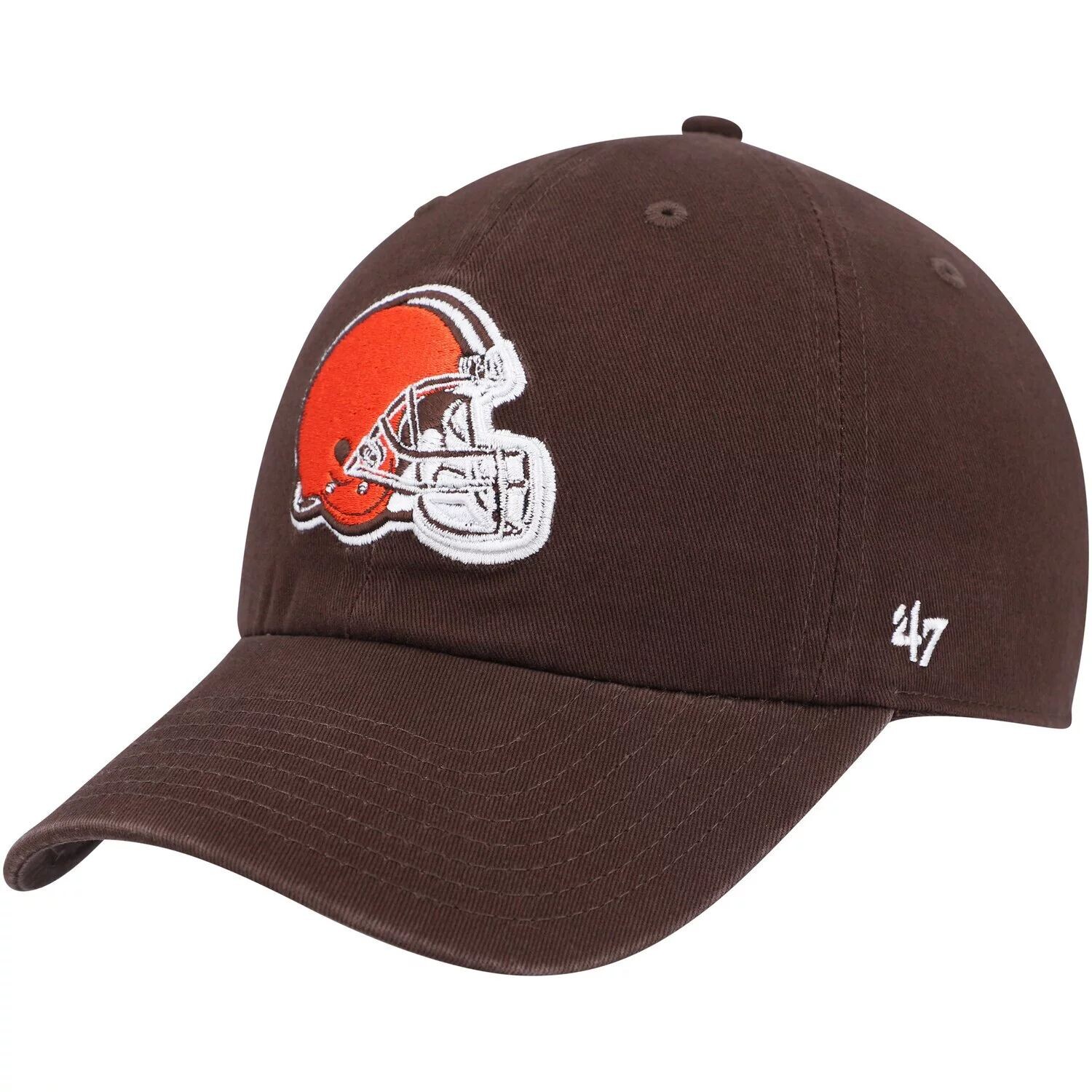

Мужская коричневая регулируемая кепка Cleveland Browns '47 среднего размера