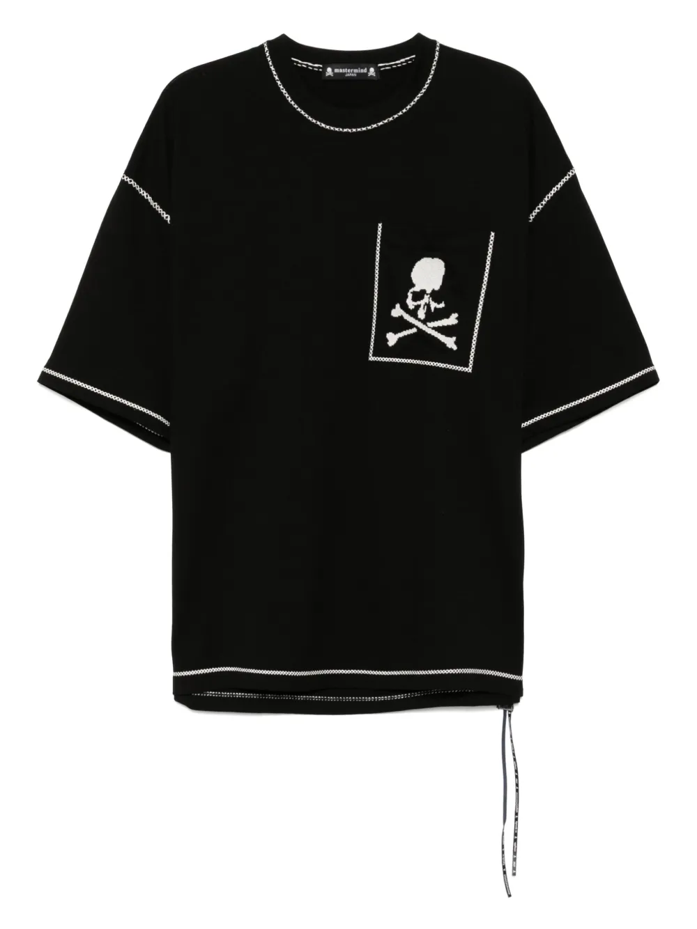 

Футболка с декоративной строчкой Mastermind Japan, черный